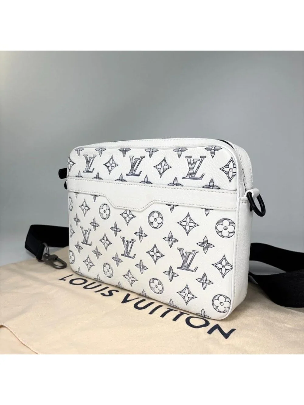 Louis Vuitton Monogram Shadow Trio Messenger Bag